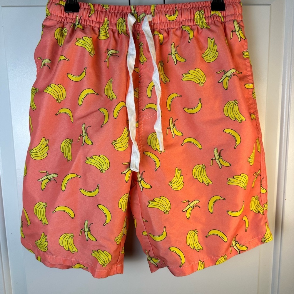 🍌 Banana Print Swim Shorts 🩳 NWOT - Picture 5 of 7